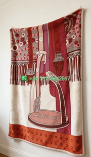 Hermes Throw Blankets